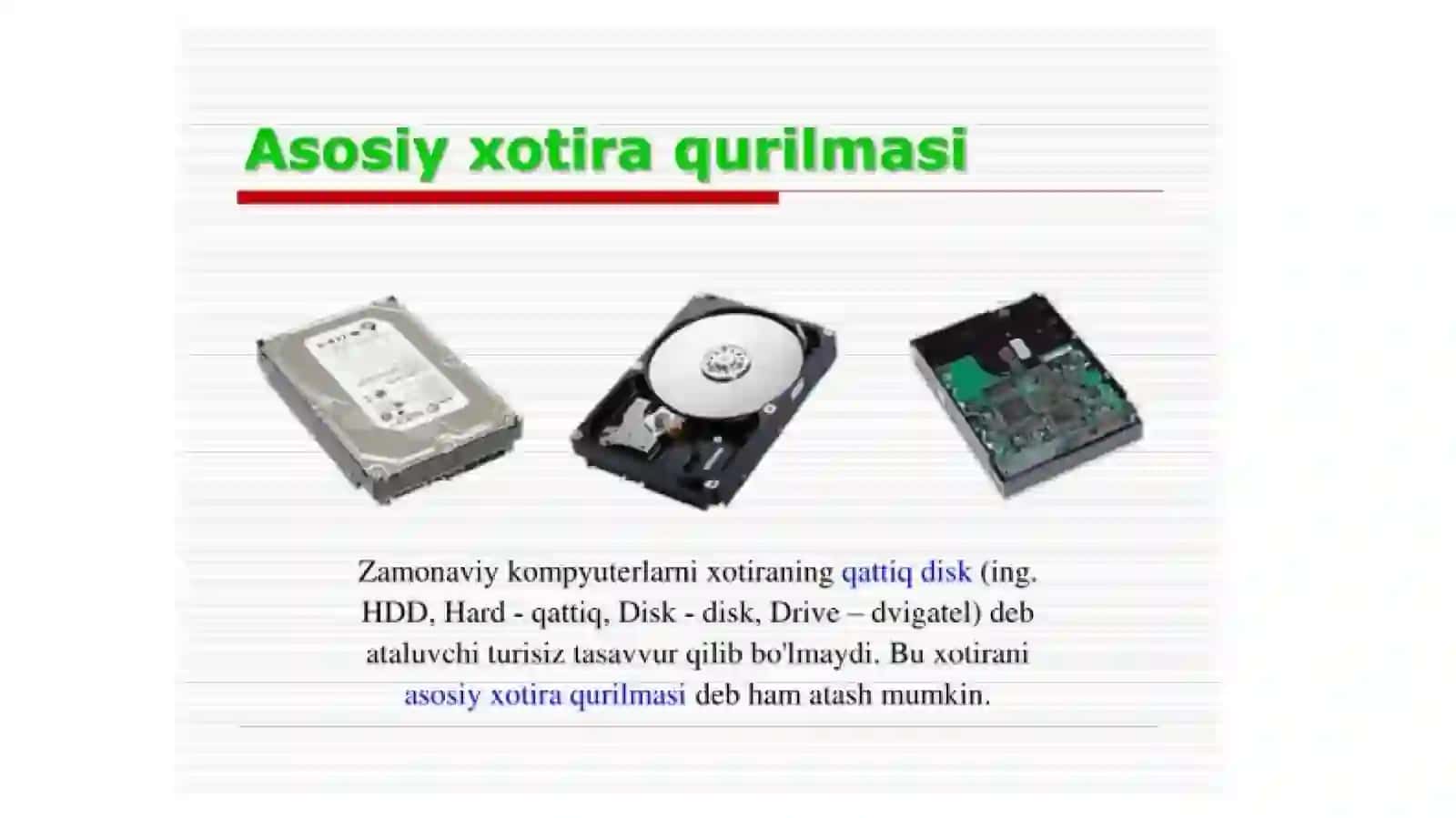 KOMPYUTERNING ASOSIY XOTIRASI 3