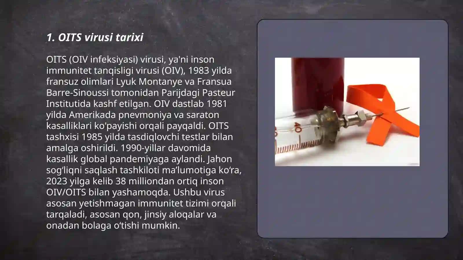 OITS virusi haqida 3
