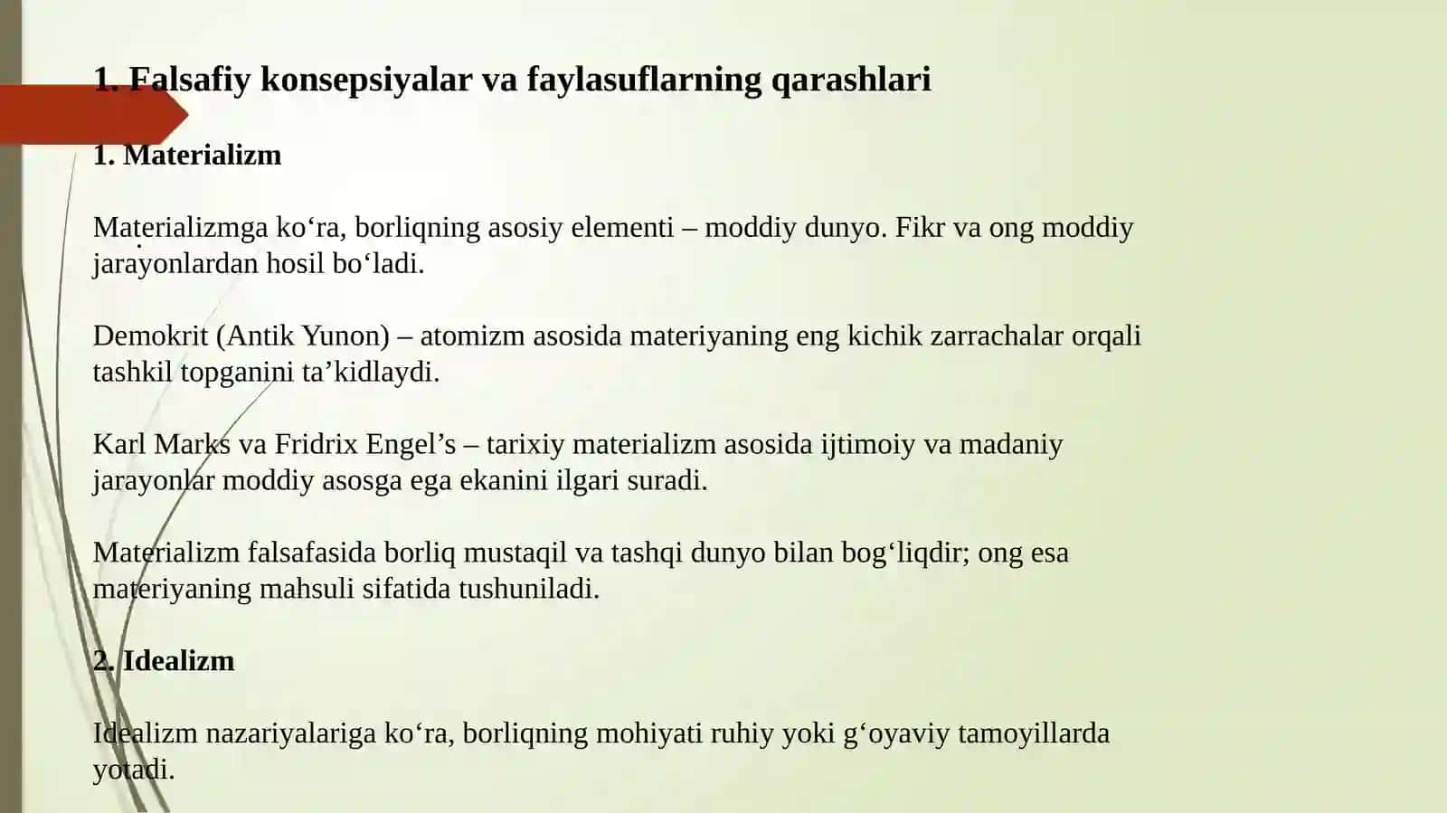 FALSAFA FANIDAN MUSTAQIL ISH 3
