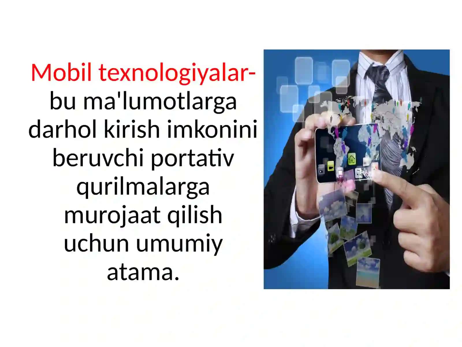 Mobiltexnologiyalar 3
