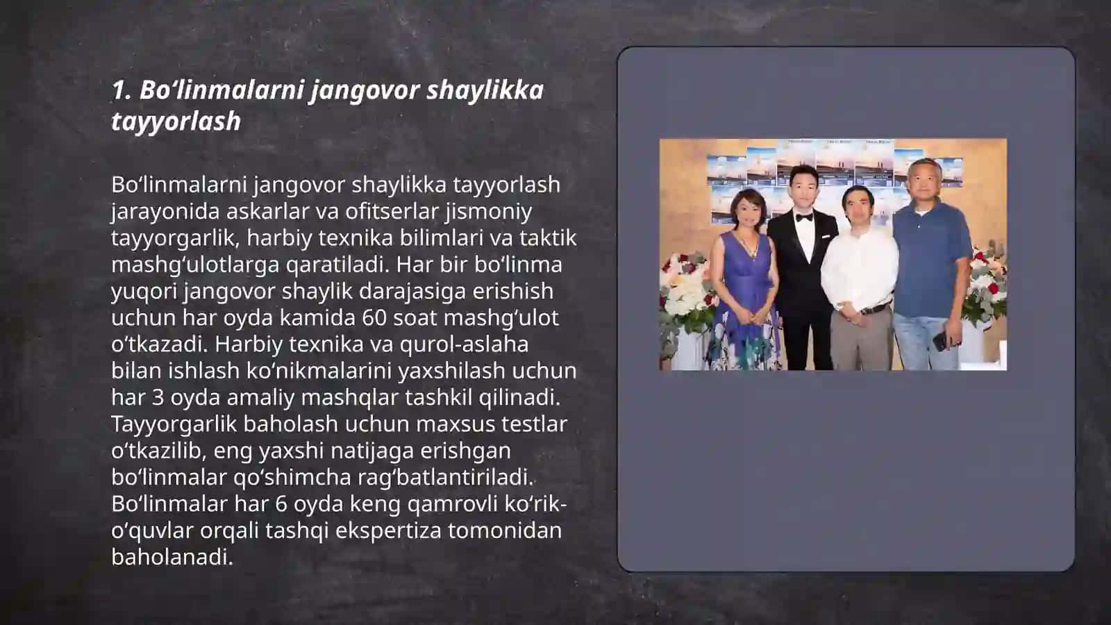 Boʻlinmalarda jangovor tayyorgarlikni tashkillashtirish va rejalashtirish 3