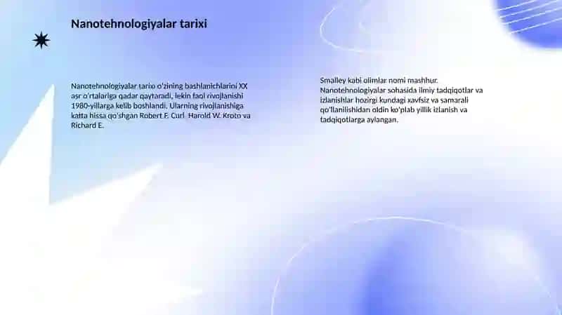 Nanotexnologiyalar va ularning tibbiyotdagi o‘rni 3