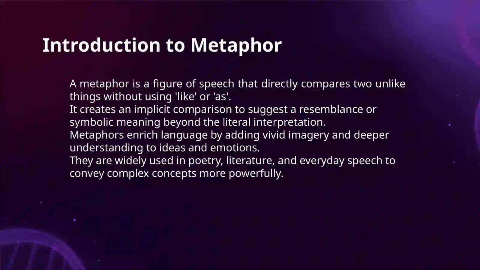 FIGURES OF SPEECH 3