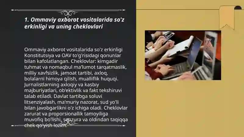 Ommaviy axborot vositalari faoliyati 3