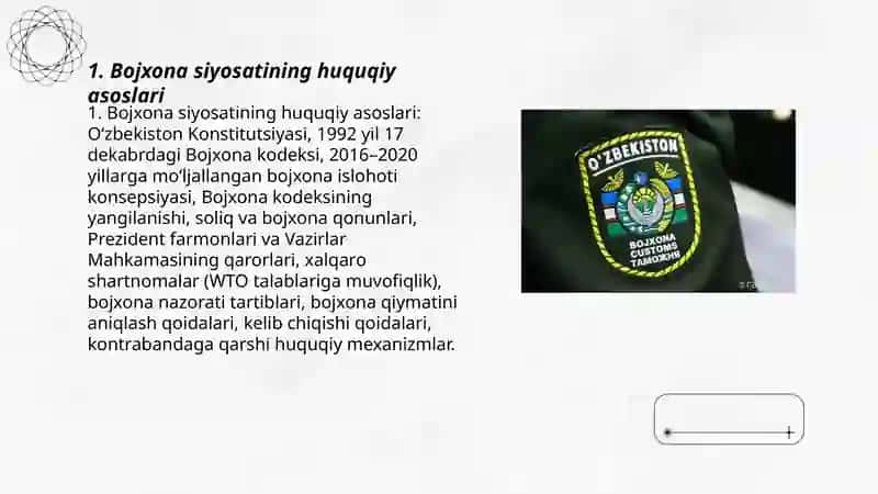Bojxona siyosati 3