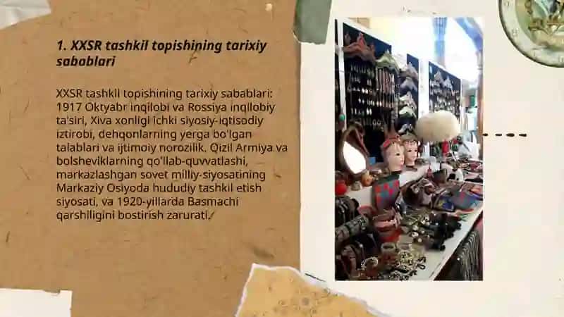 XXSR tashkil topishining tarixiy sabablari 3