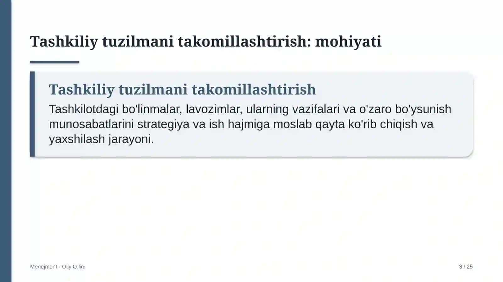 MENEJMENT · OLIY TA'LIM 3