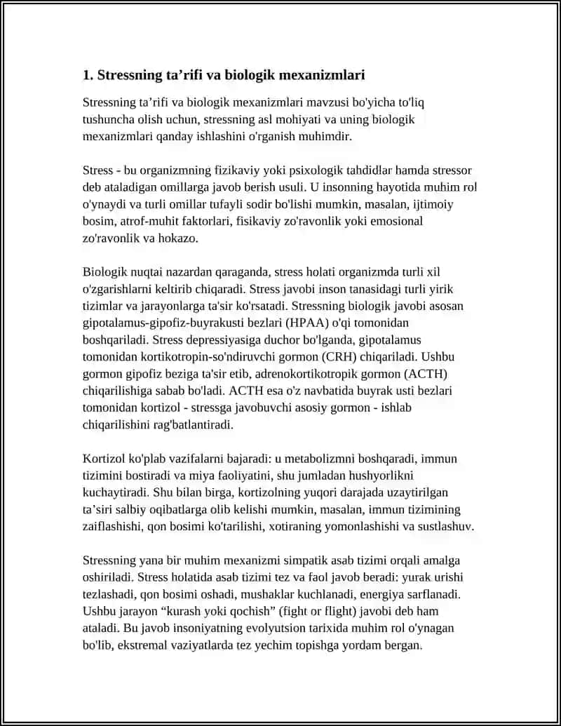 RUHIY XOLATLAR: STRESS, FRUSTRASIYA, FOBIYA 3