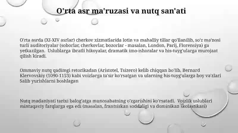 Nutq madaniyati va notiqlik san’ati tarixi 3