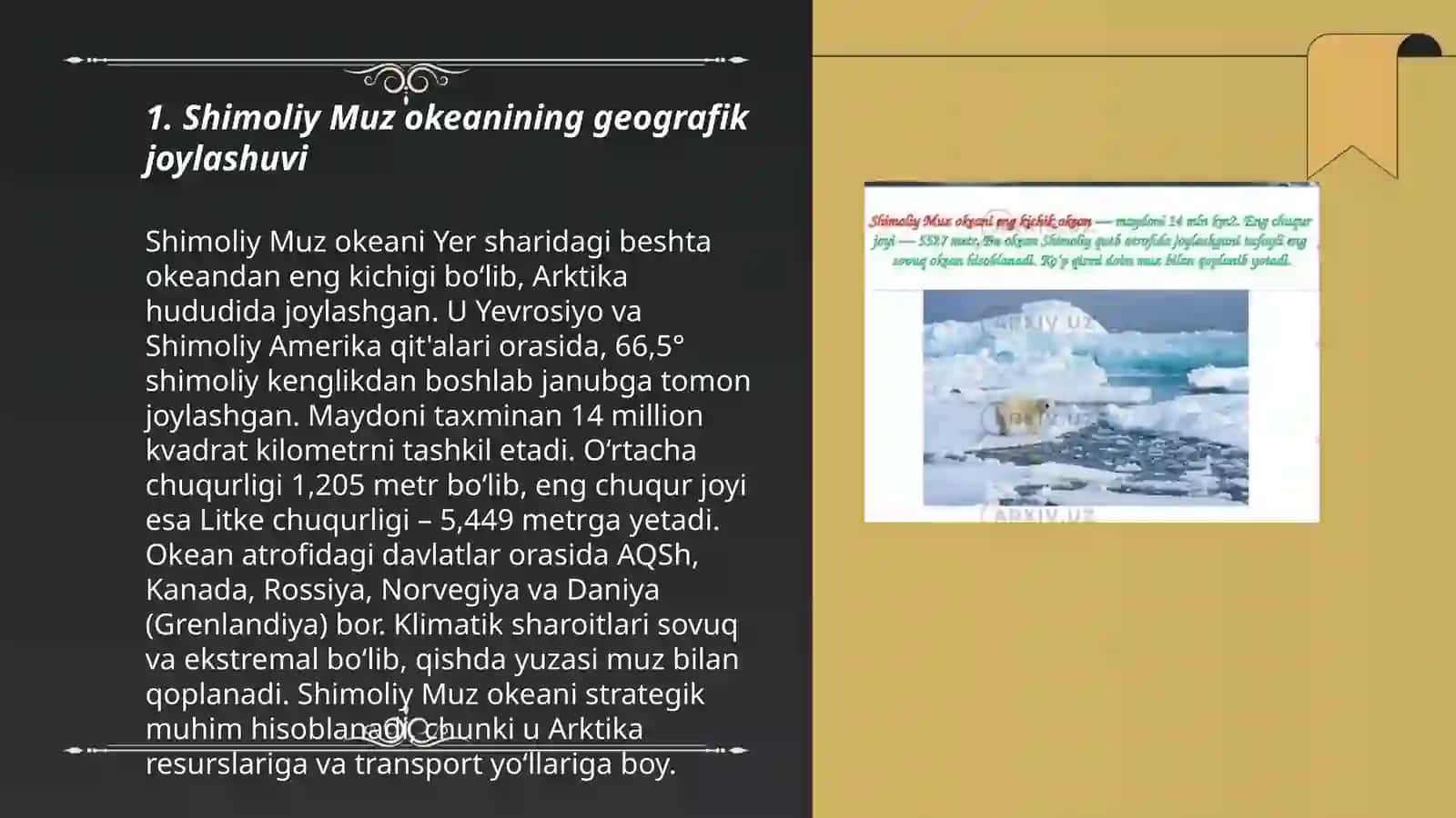 Shimoliy Muz okeani 3