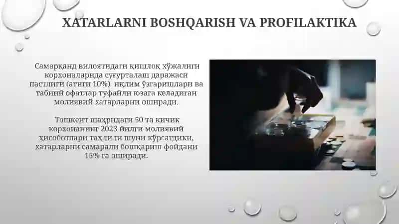 Moliya boshqaruvi va byudjetlashtirish 3