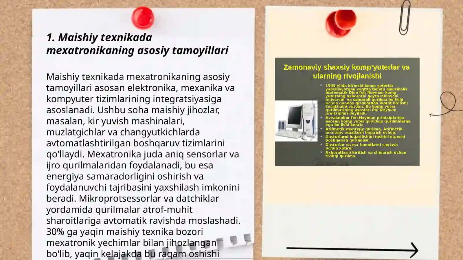 Maishiy texnikada mexatronik tizimlardan foydalanish 3