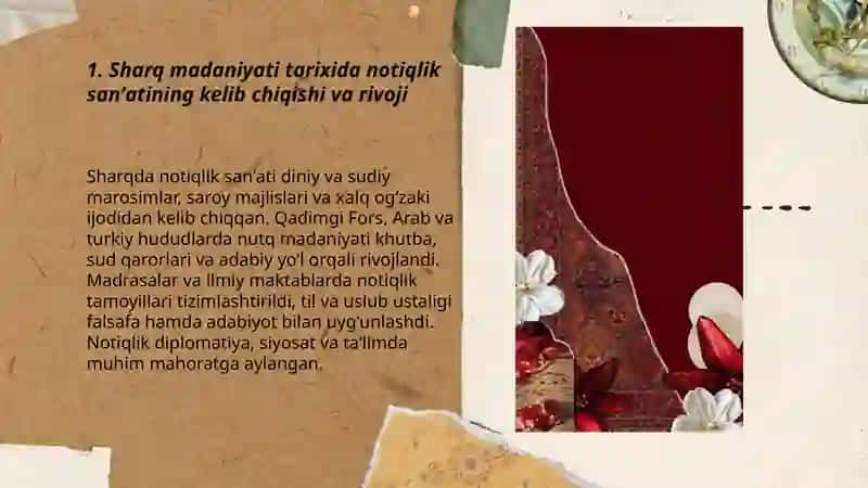 Sharq madaniyati tarixida notiqlik sanʼati 3