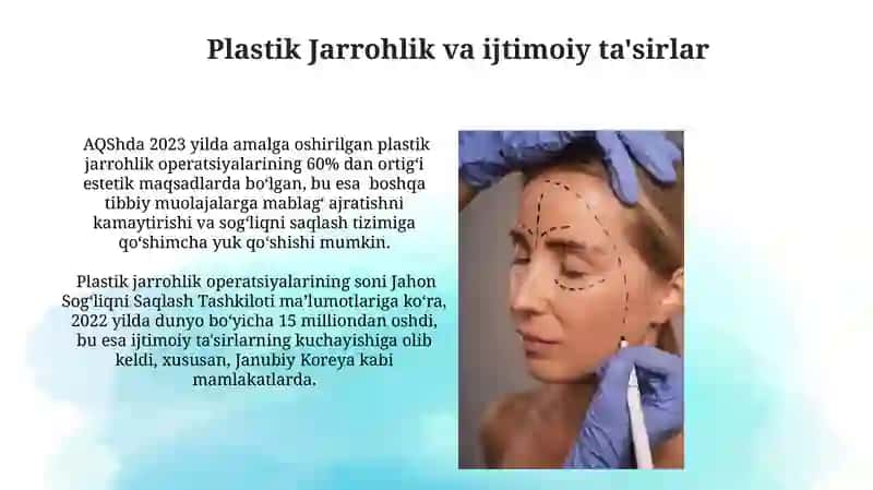 Plastik Jarrohlik va ijtimoiy ta'sirlar 3