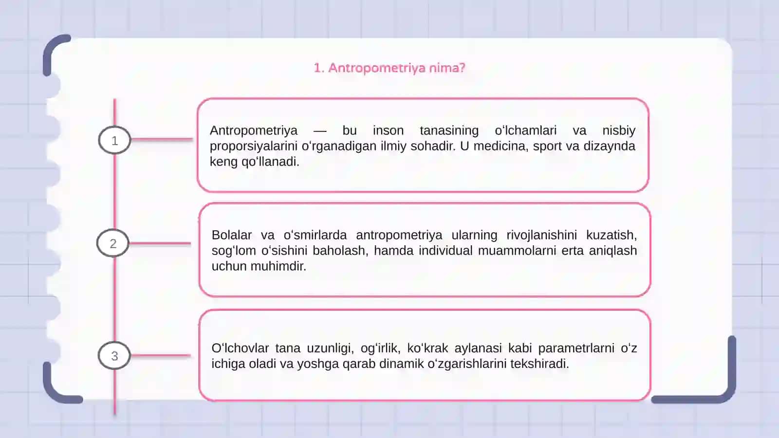 Bolalar va oʻsmirlarda antropometrik oʻlchovlar 3