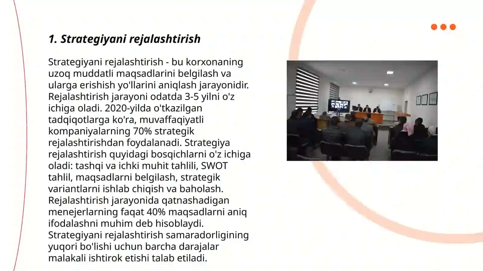 Strategiyani amalga oshorish 3