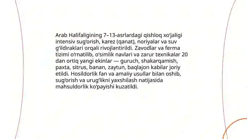 Arab Halifaligi iqtisodiyoti 3