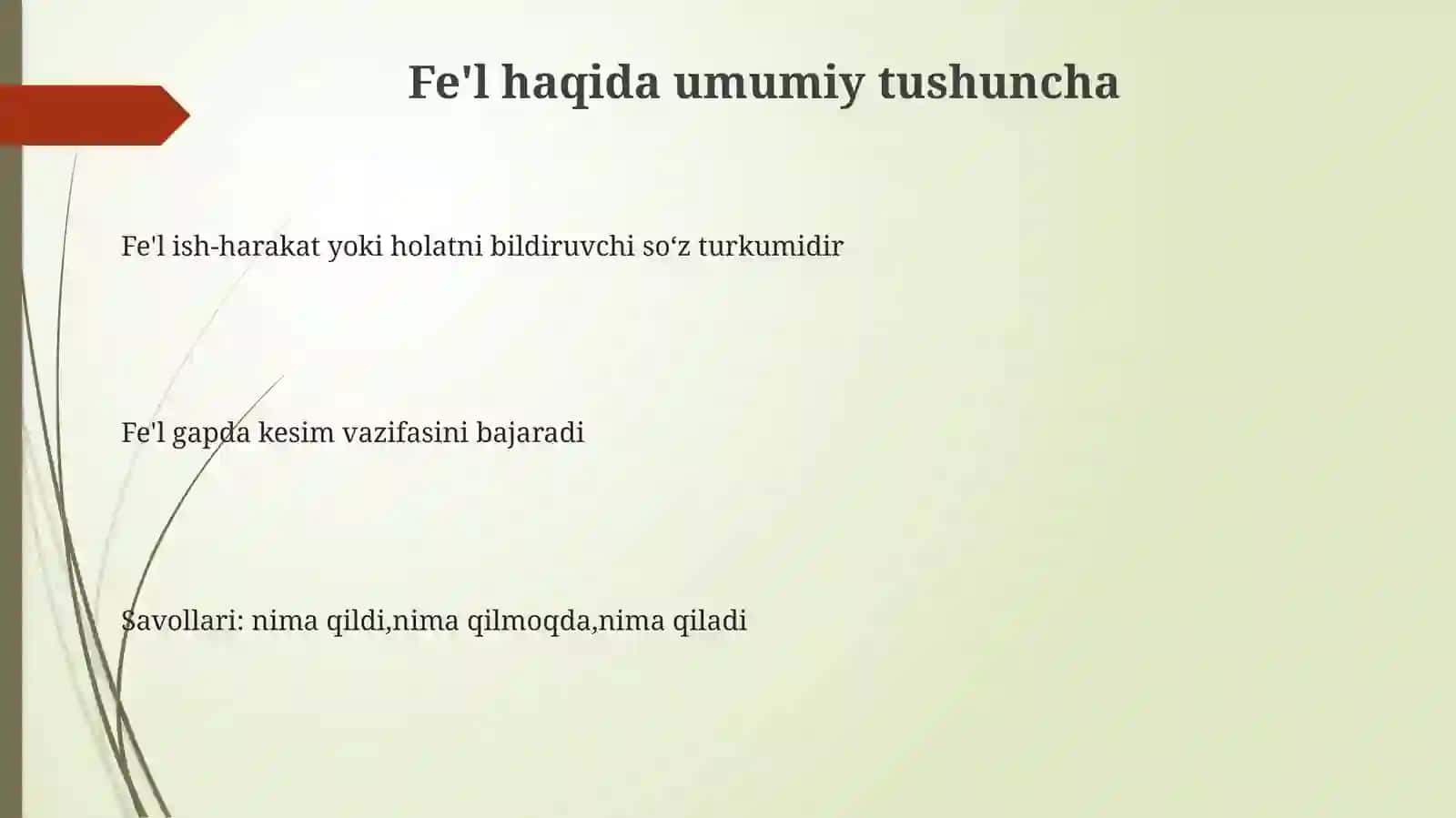 Fe'lsoʻzturkumi 3