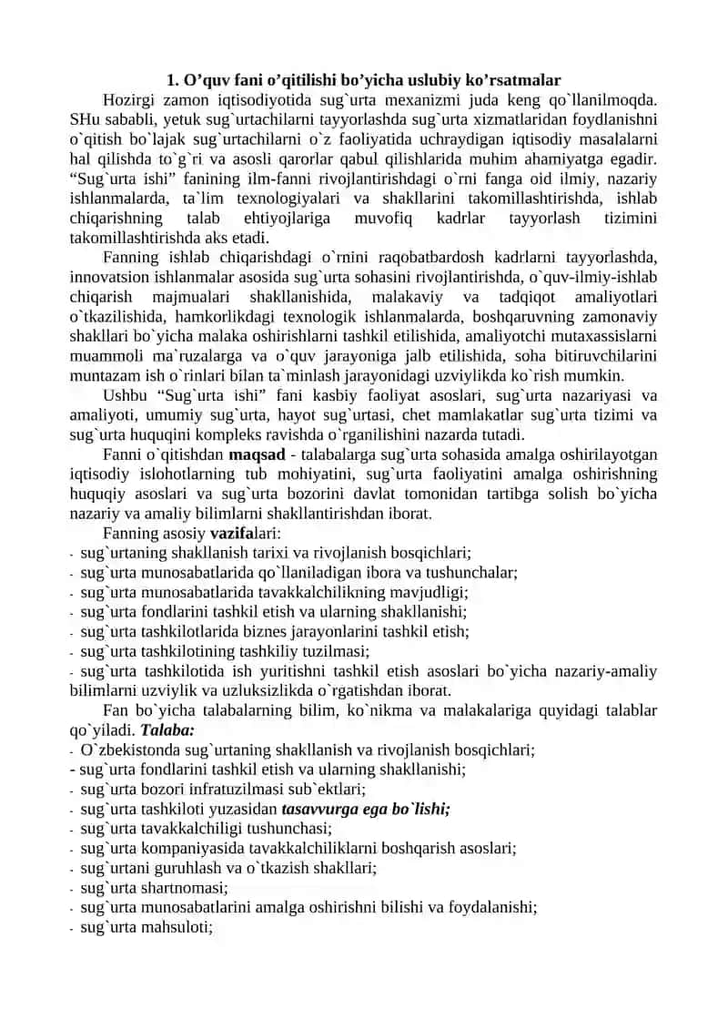 Sug'urta ishi 3