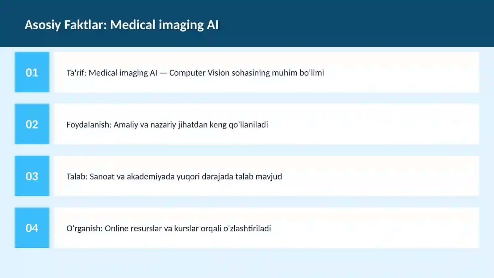 Medical imaging AI 3