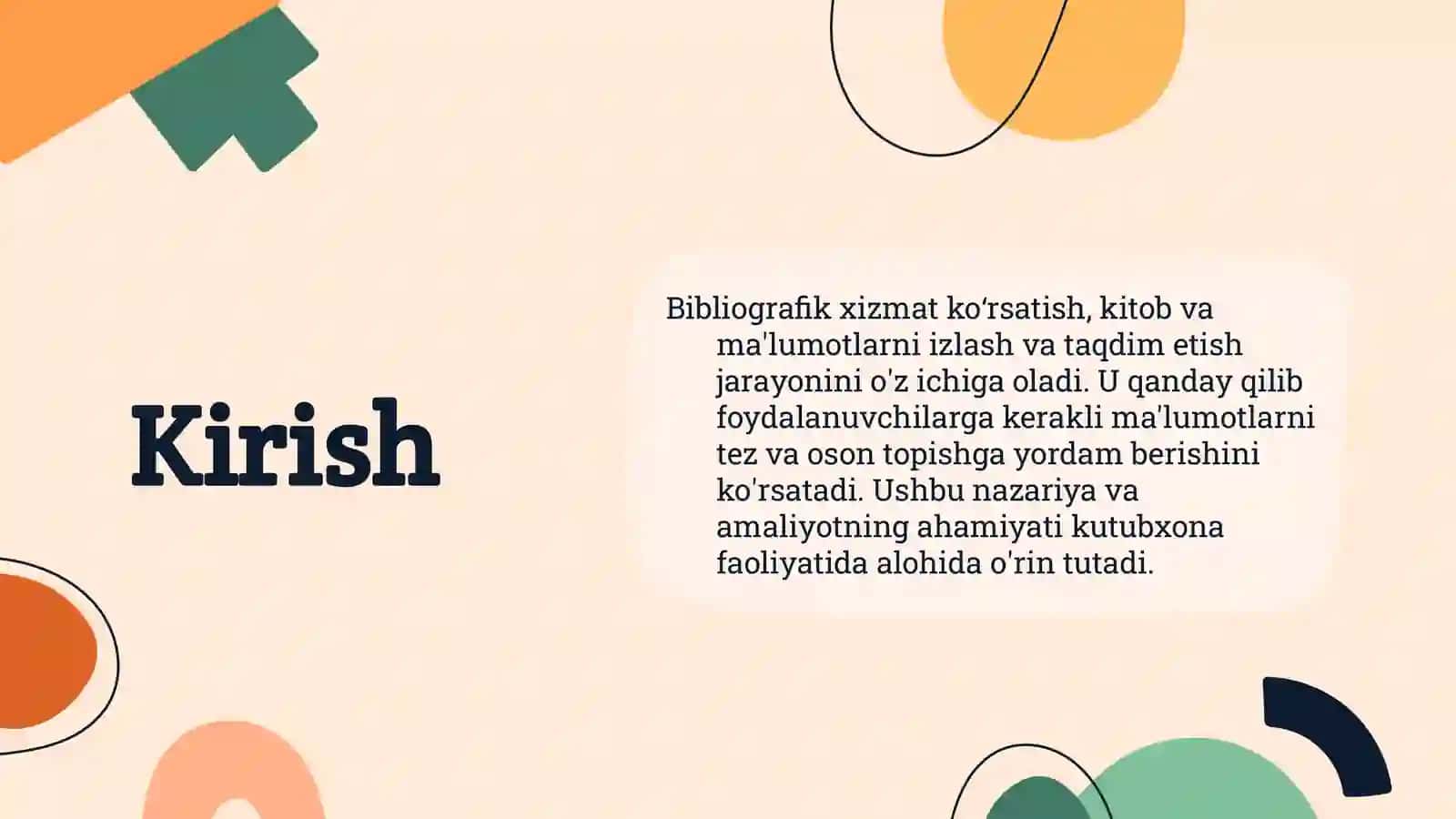 Bibliografik xizmat koʻrsatish nazariyasi va amaliyoti 3