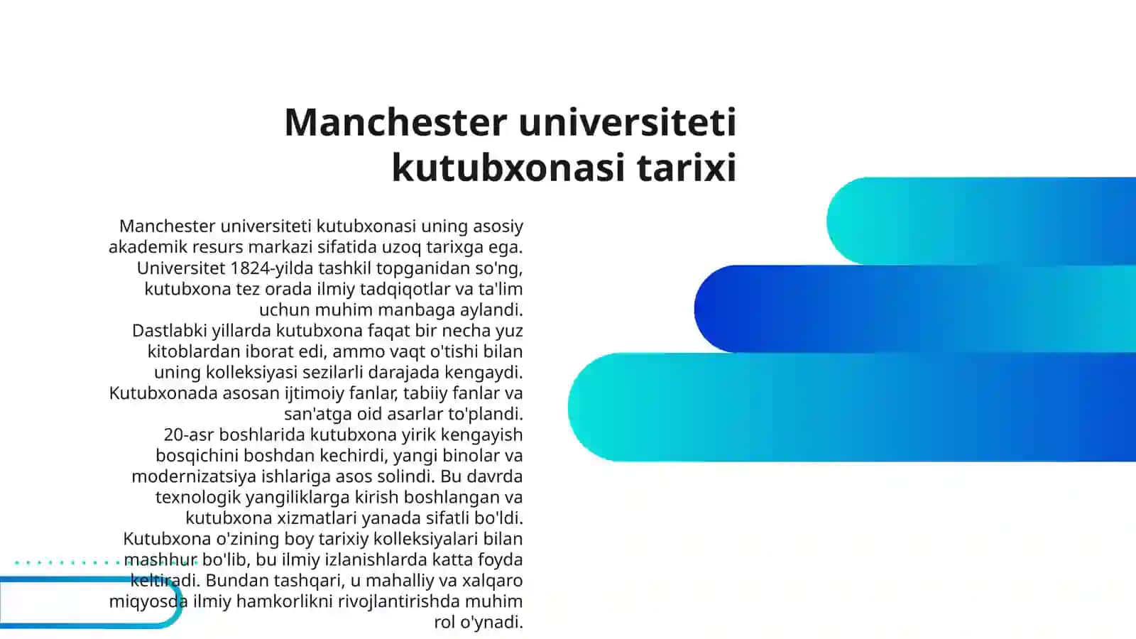 MANCHESTER UNIVERSITETI KUTUBXONASI 3