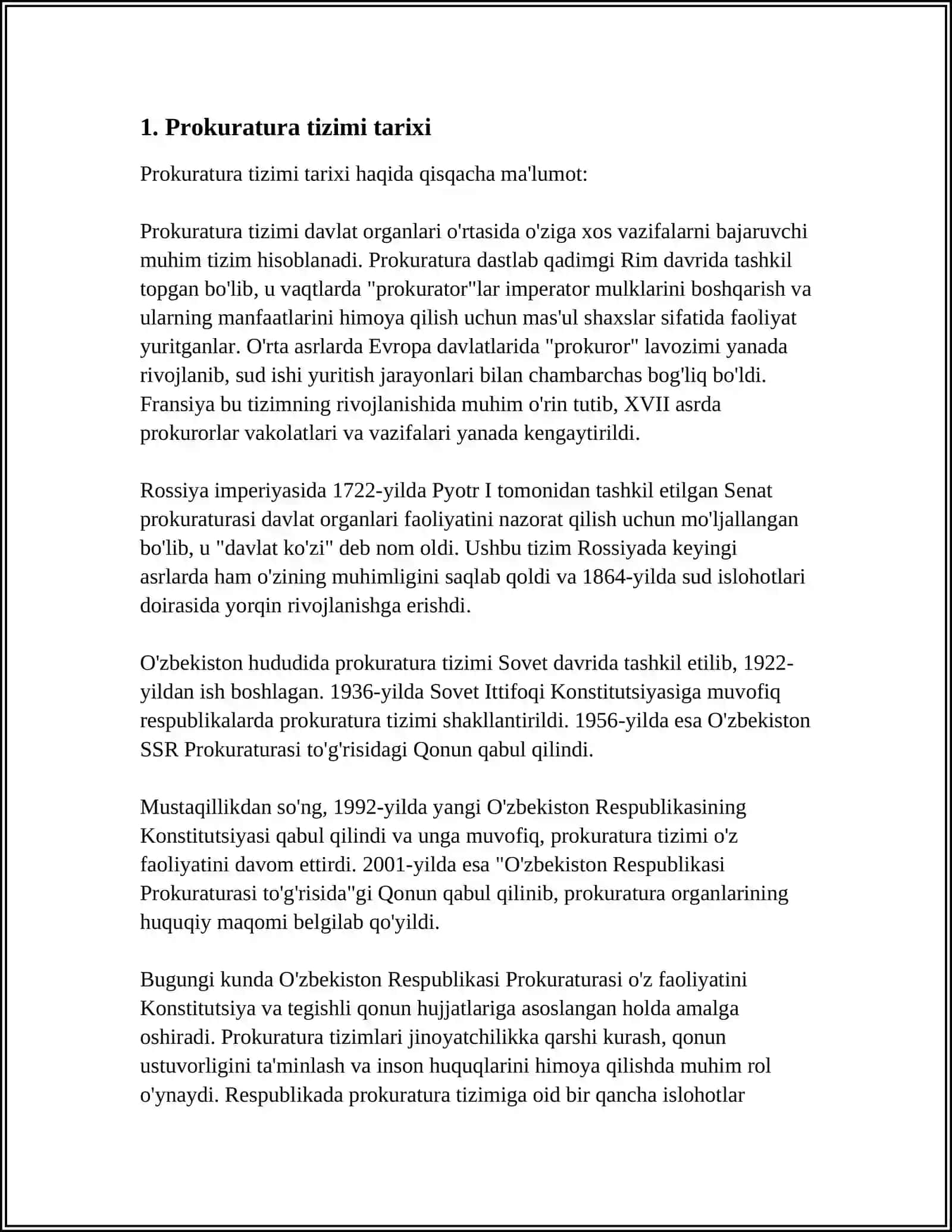 O’ZBEKISTON RESPUBLIKASI PROKURATURASI 3