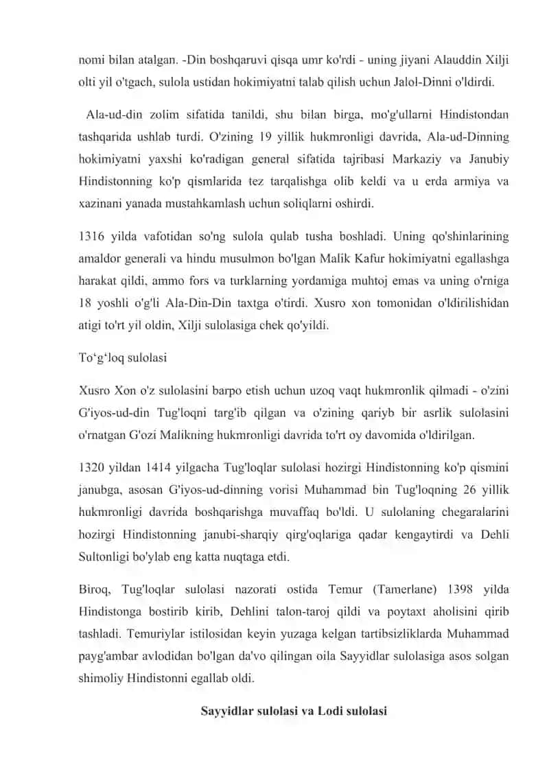 DEHLI SULTONLIGINING TASHLIL TOPISHI 3