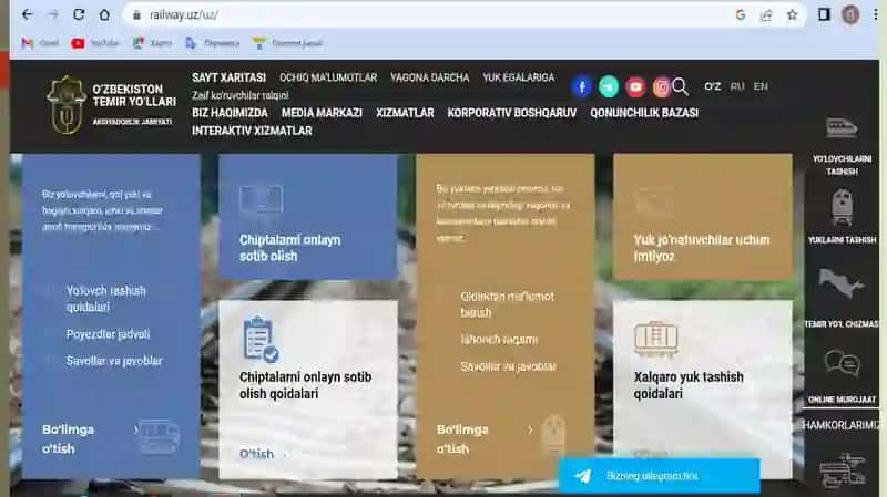 Turistlarga temir yo’l  transportida xizmat ko‘rsatish 3