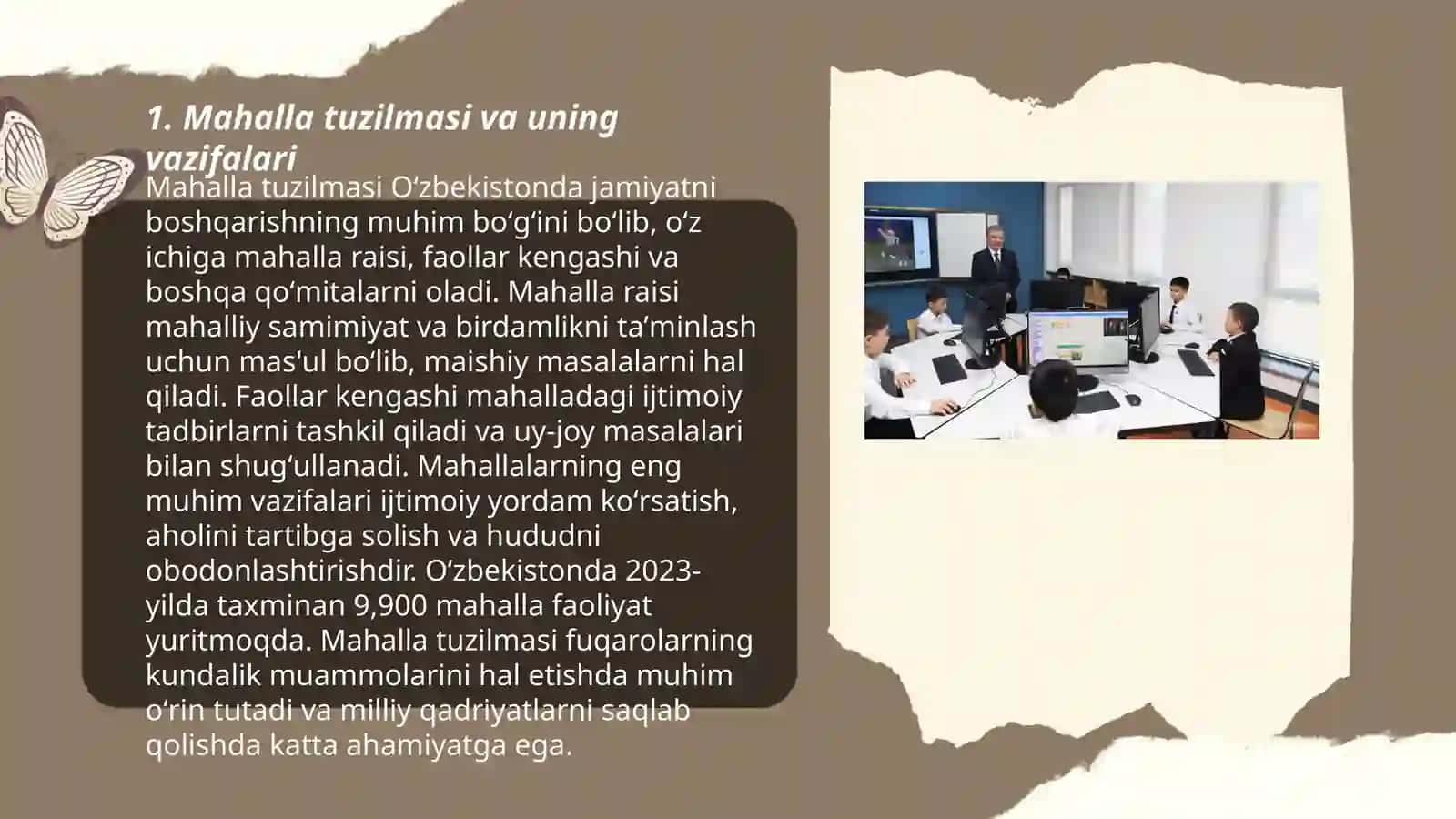 Mahalla tuzilmasi va uning vazifalari 3