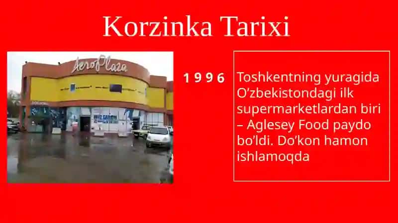 Korzinka Savdo Do'konlar Tarmogi 3