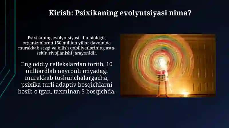 Psixikaning evolyusion taraqqiyoti 3