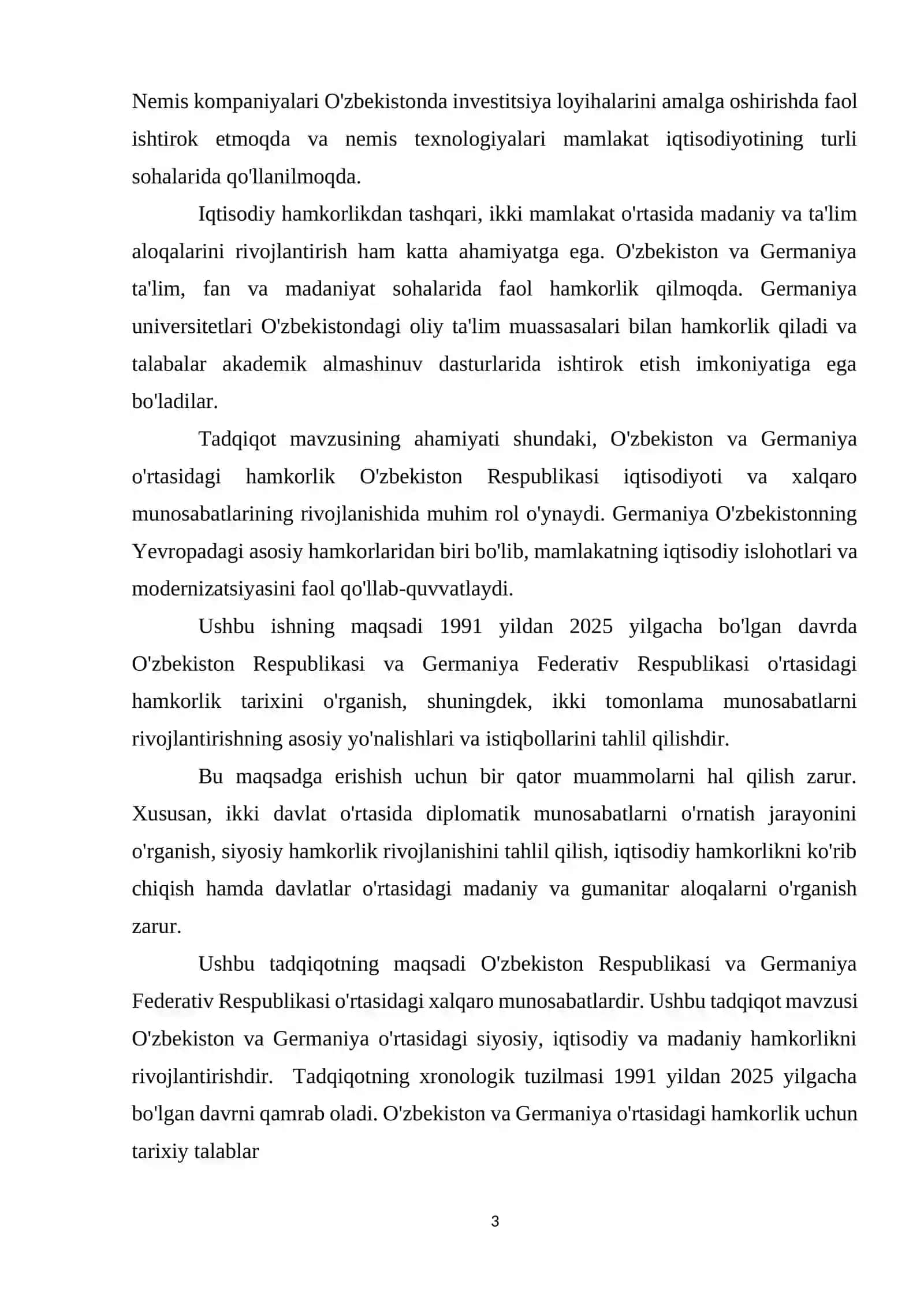 O'ZBEKISTON VA GERMANIYA O'RTASIDAGI HAMKORLIK TARIXI (1991–2025) 3