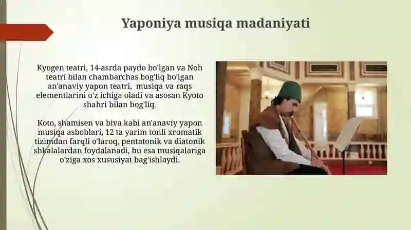 Yaponiya musiqa madaniyati 3