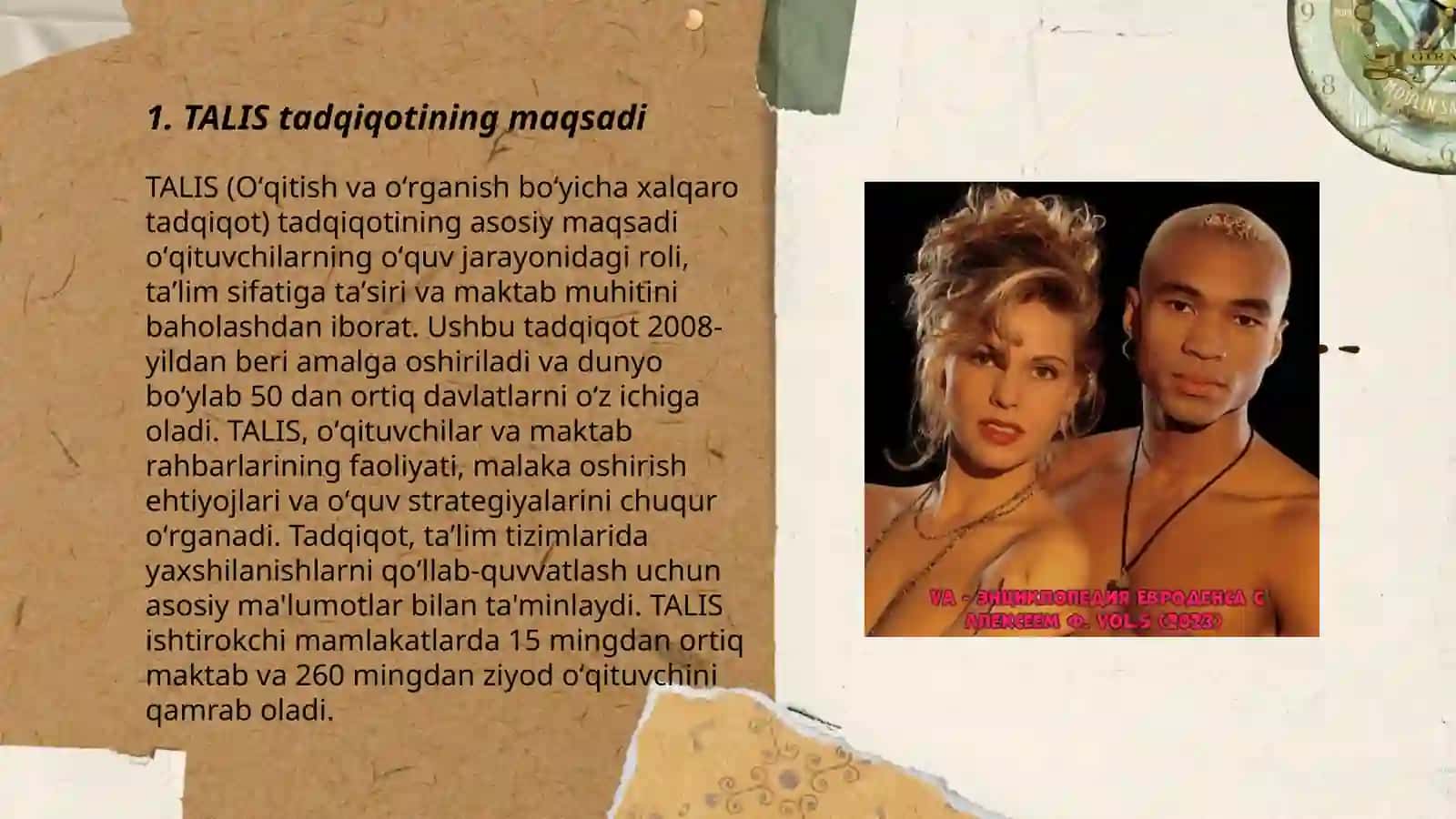 TALIS xalqaro baholash taqdiqoti 3
