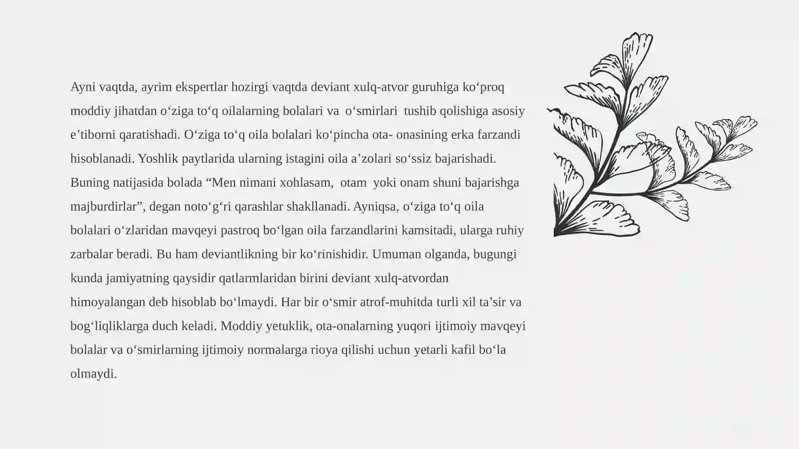 Yoshlar o’rta sidagi deviant xulq-atvori profilaktikasi 3