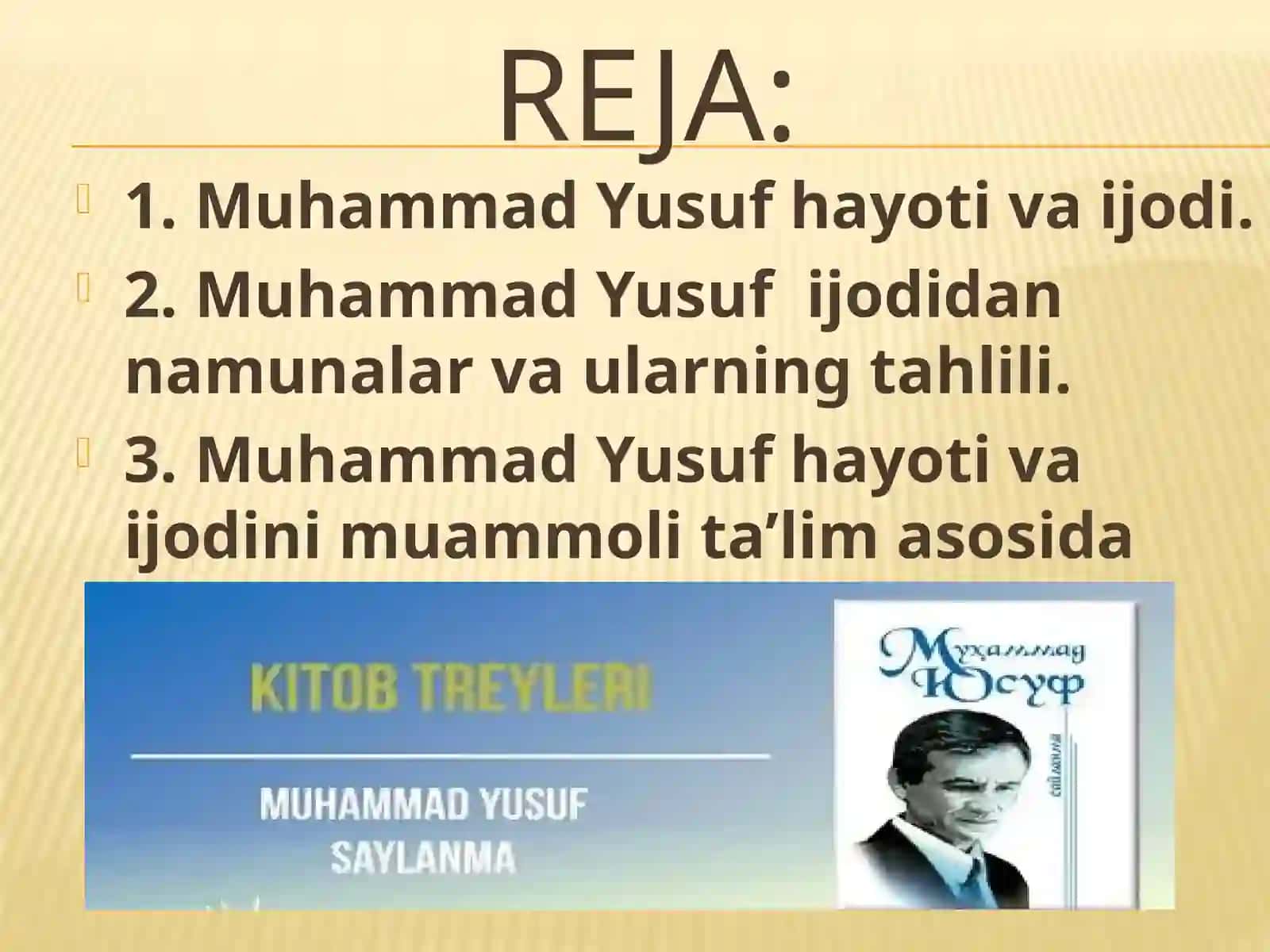 “QALBLARDA QO’SHIQ BO’LIB YASHAGAN SHOIR” 3