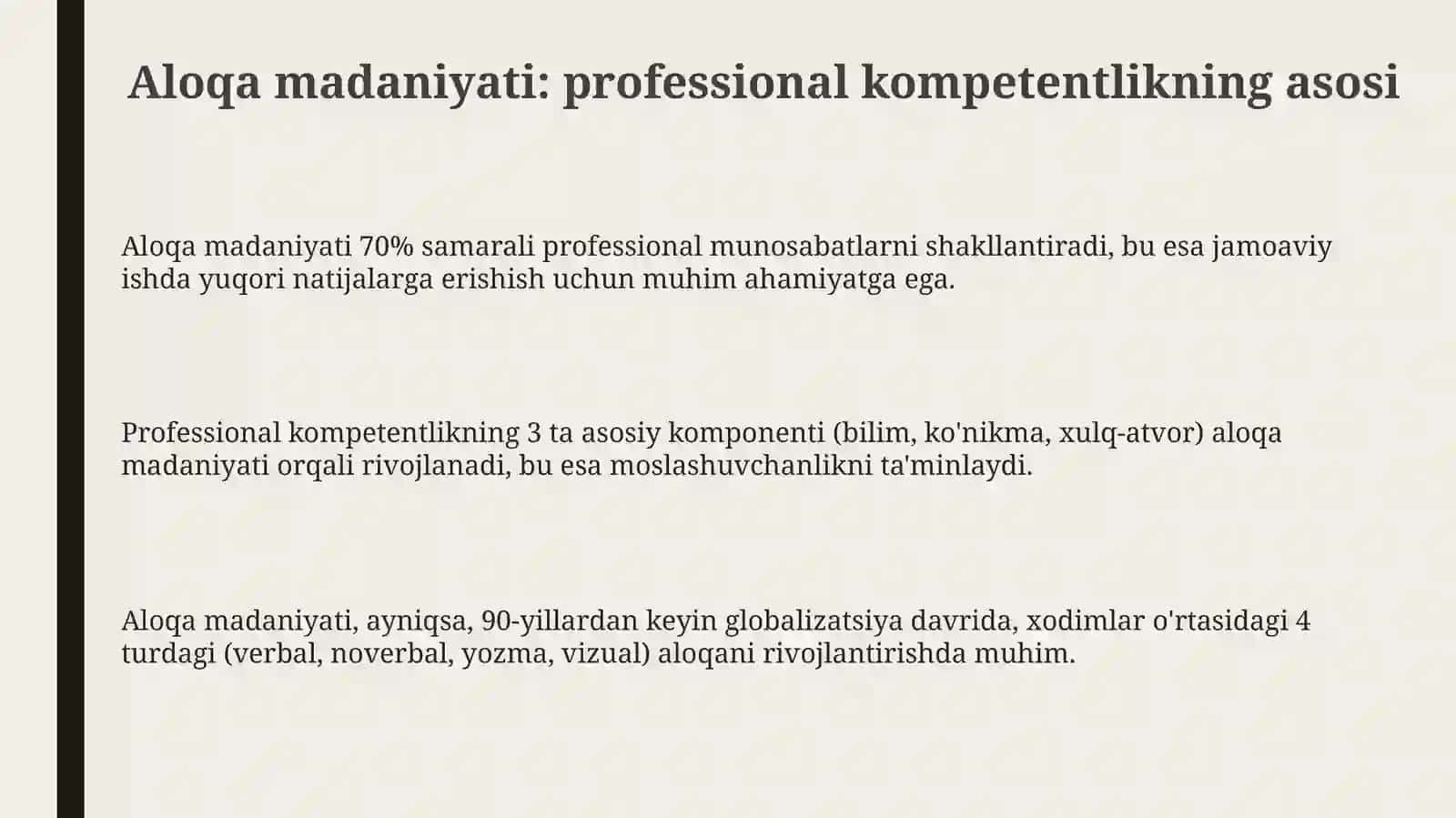 Kasbiy kompetentlikni shaklantirishda muloqot madaniyati 3