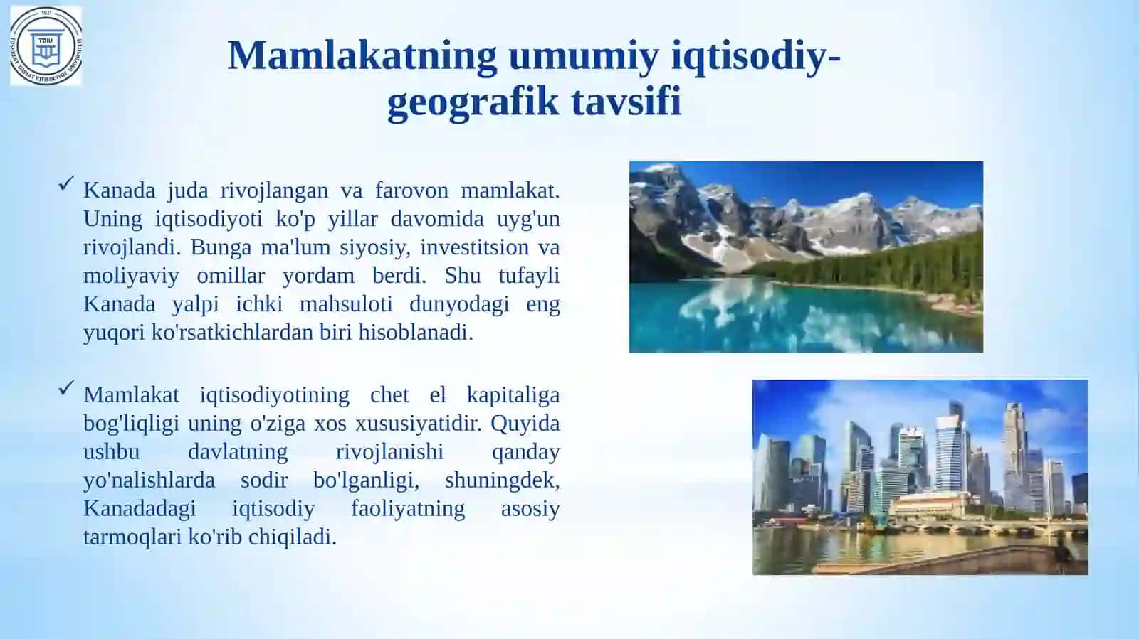 Kanada davlati iqtisodiy-ijtimoiy holati 3