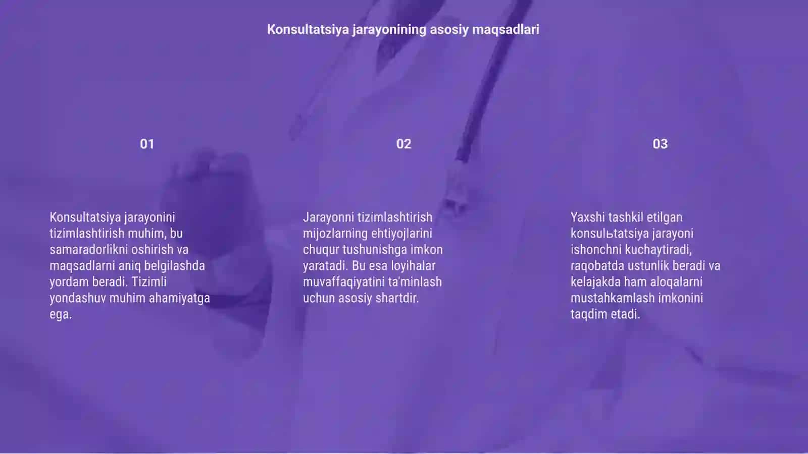 Konsultatsiya jarayonini tizimlashtirish 3