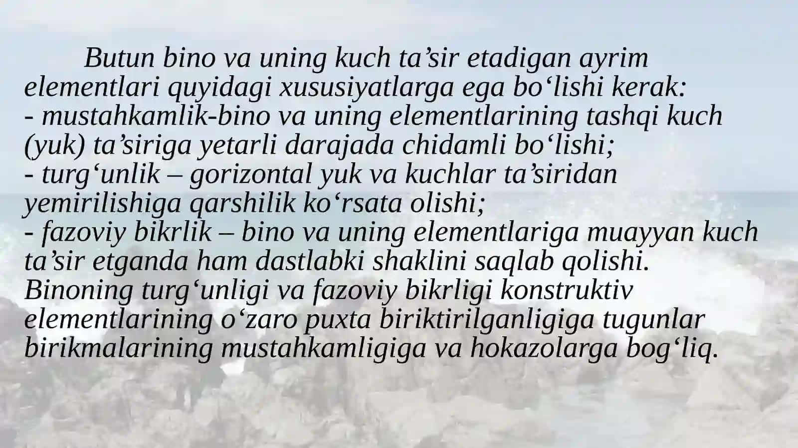 Qurilish Muhandisligi Texnologiyalar 3