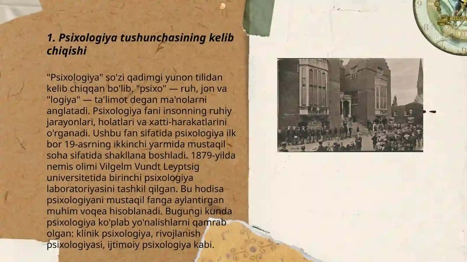 Psixologiyaning kelib chiqish tarixi 3