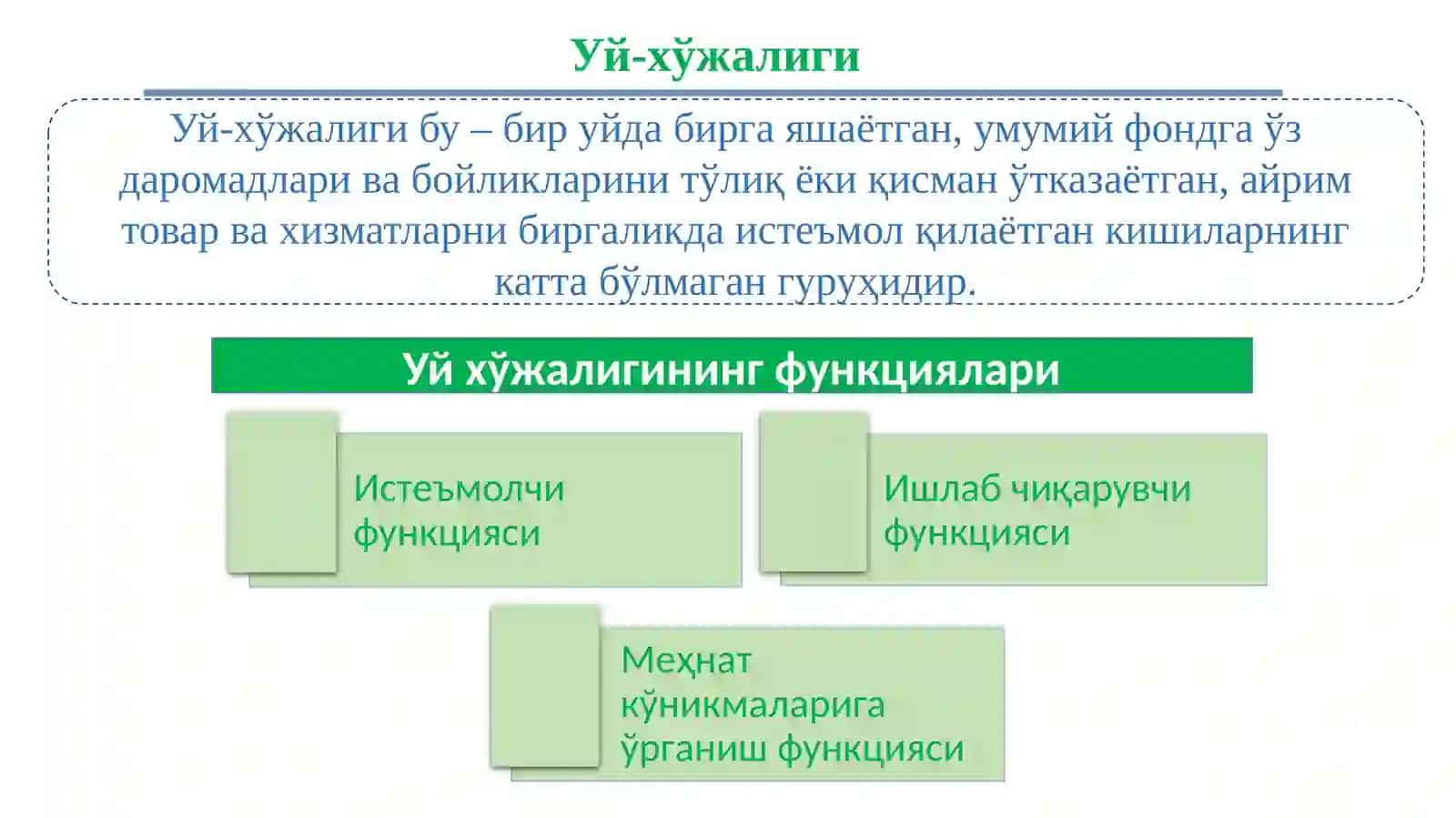 Уй хўжаликлари молияси 3