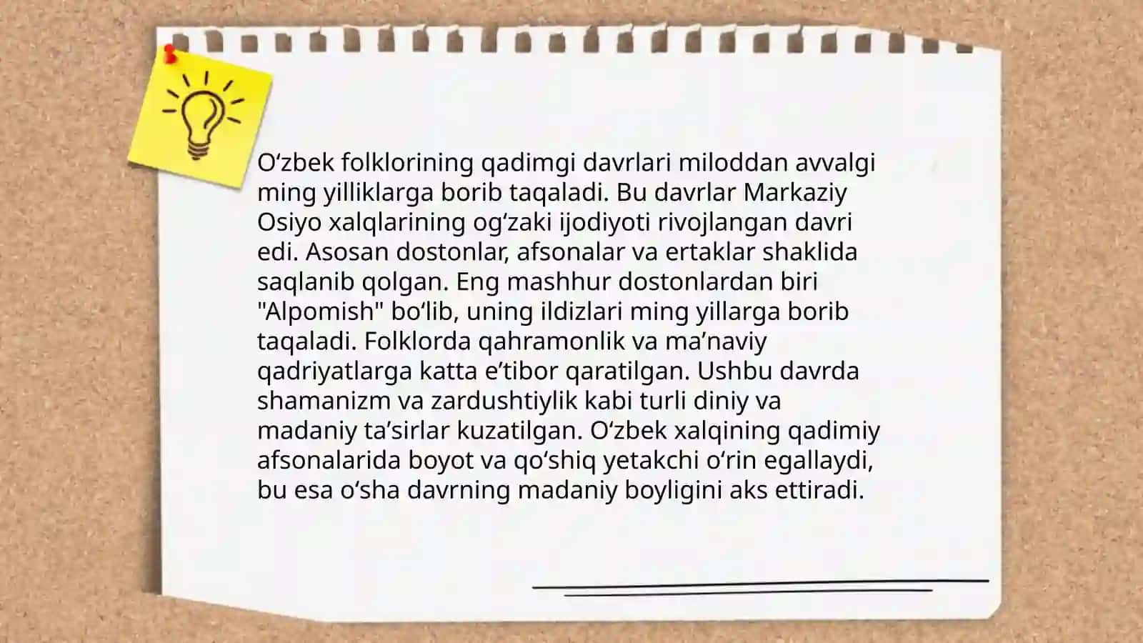Oʻzbek folklorshunosligining tarixiy taraqqiyoti 3