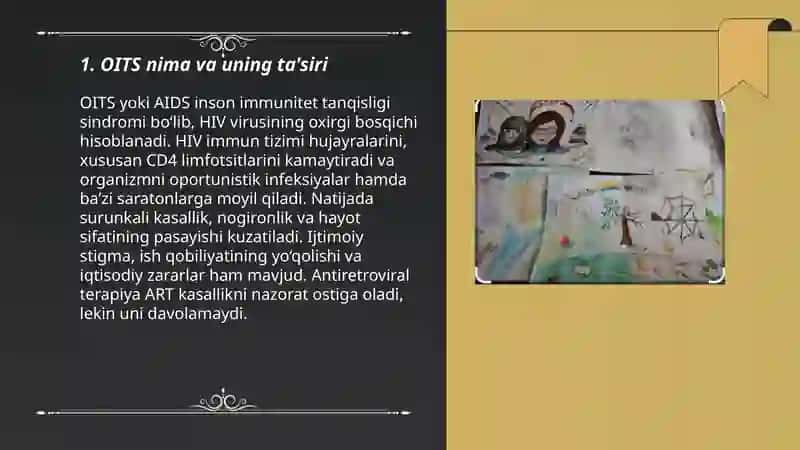 OITSga qarshimiz mavzusida slayd 3