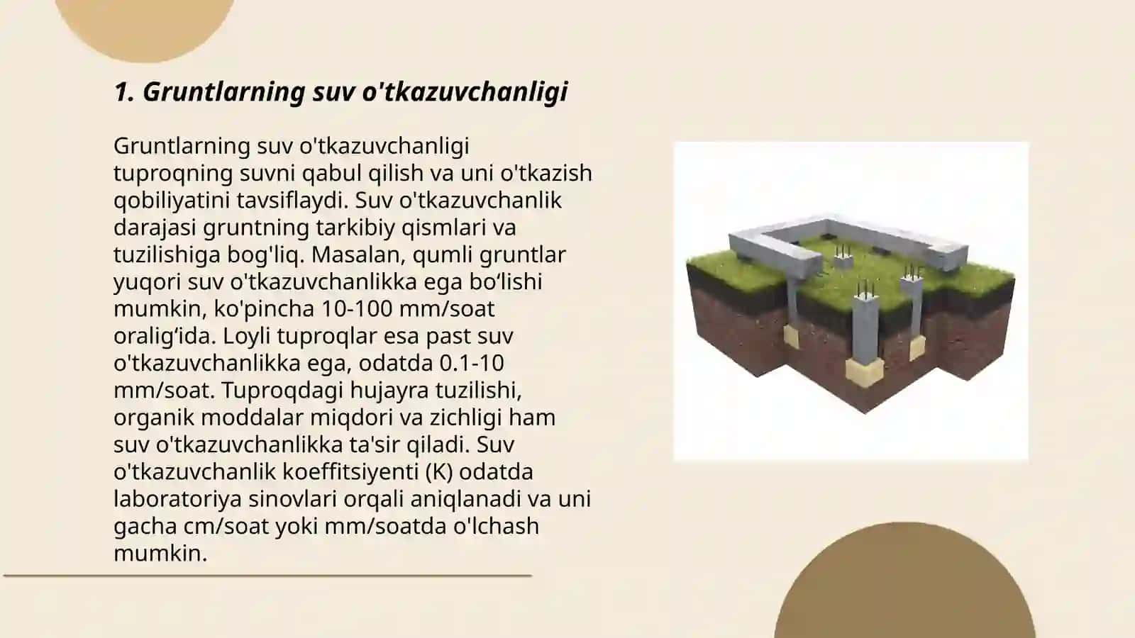 Gruntlarning maksimal zichligi va optimal namligi 3