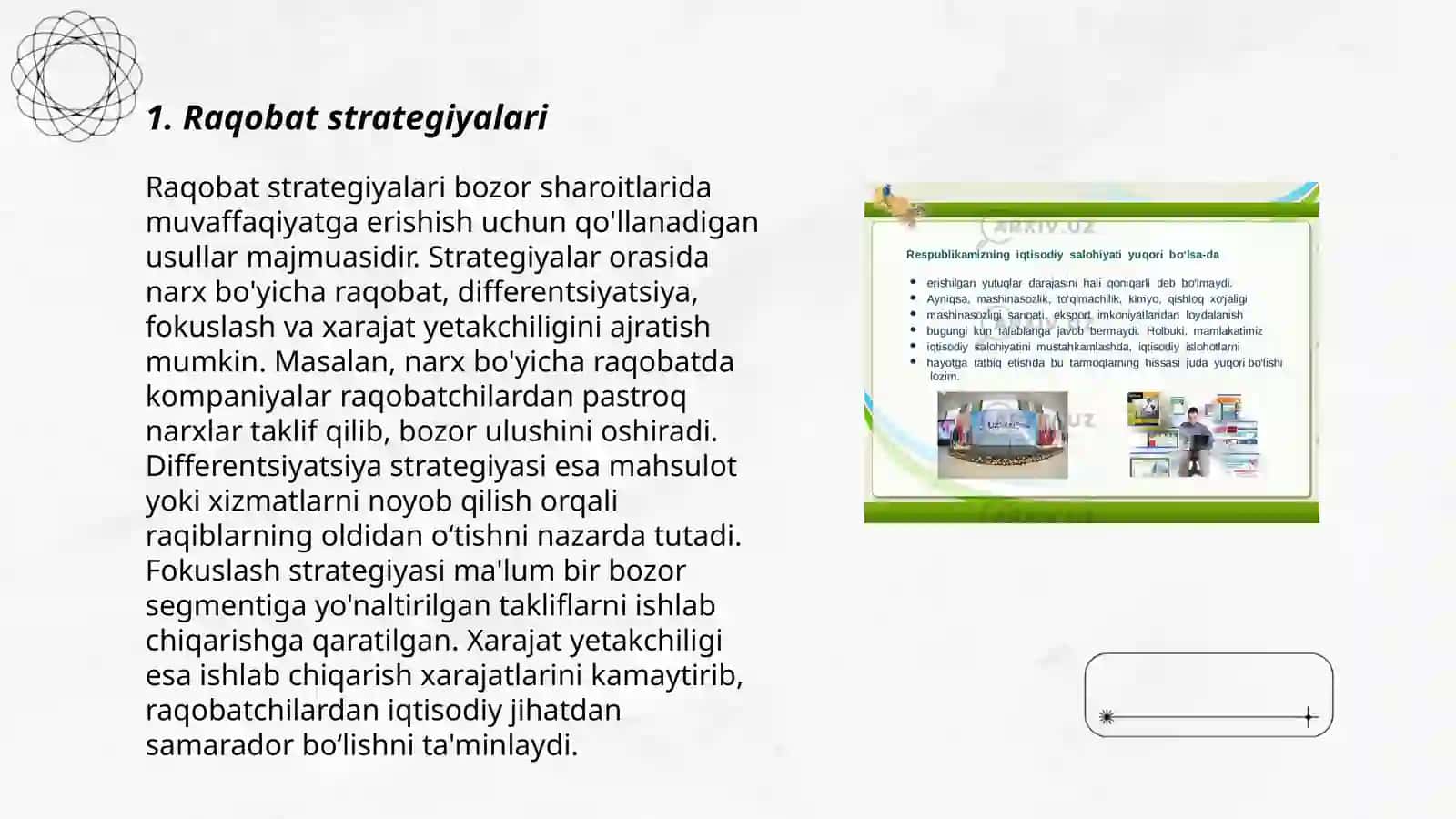 Raqobat strategiyalari 3