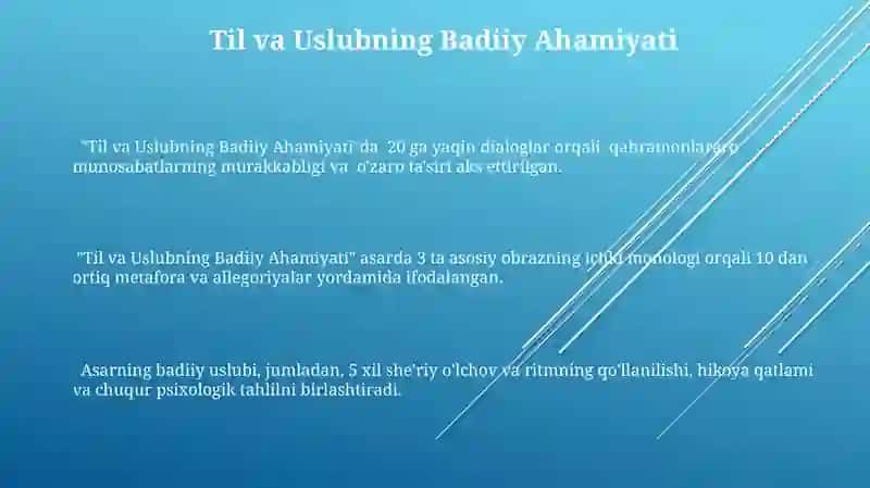 Til va Uslubning Badiiy Ahamiyati 3