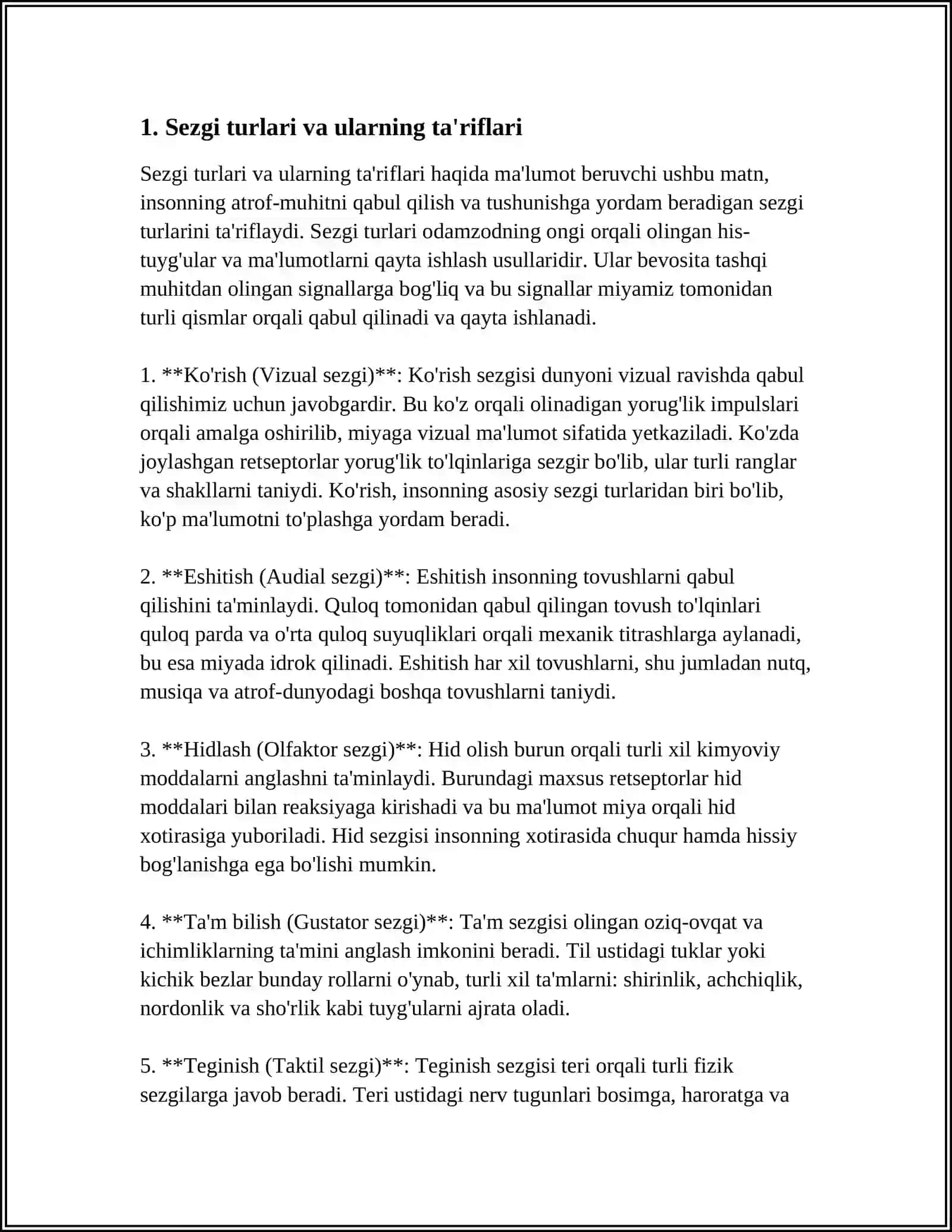 SEZGI TURLARI VA UNING QONUNIYATLARI 3