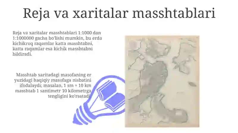 Plan va xaritalarning masshtablari 3
